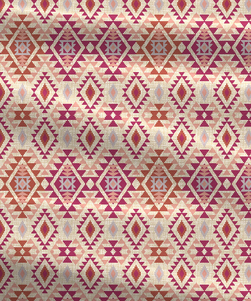 Urban Comfort King Fitted Bedsheet Set, Aria Red |144 TC Cotton| 2 Pillow Covers