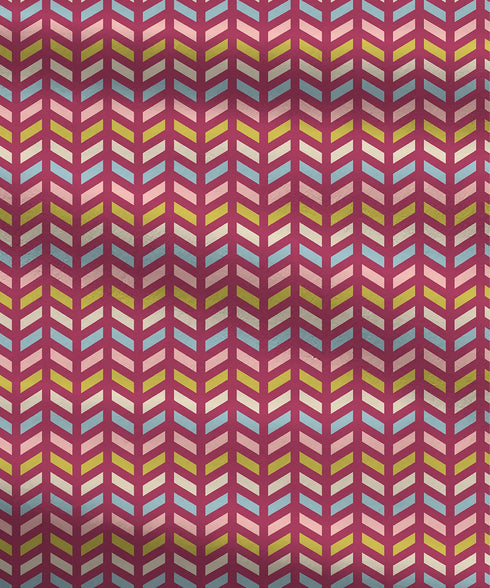 Urban Comfort King Fitted Bedsheet Set, Party Mood Pink|144 TC Cotton| 2 Pillow Covers