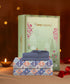 Moments Queen Bedsheet Set,Vivienne Blue|120 TC Cotton
