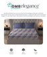 Moments Queen Bedsheet Set,Vivienne Blue|120 TC Cotton