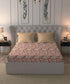Moments Queen Bedsheet Set,Reverie Yellow|120 TC Cotton