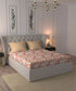 Moments Queen Bedsheet Set,Reverie Yellow|120 TC Cotton