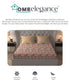 Moments Queen Bedsheet Set,Reverie Yellow|120 TC Cotton