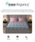 Moments Queen Bedsheet Set,Reverie Pink|120 TC Cotton