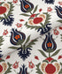 Home Essential Suzani King Bedsheet, Bhar|144TC Cotton| 2 Pillow Covers