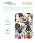 Home Essential Suzani King Bedsheet, Bhar|144TC Cotton| 2 Pillow Covers