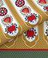Home Essential Suzani King Bedsheet, Khush Rang|144TC Cotton| 2 Pillow Covers