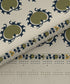 Home Essential Suzani King Fitted Bedsheet Set, Nagma|144 TC Cotton| 2 Pillow Covers