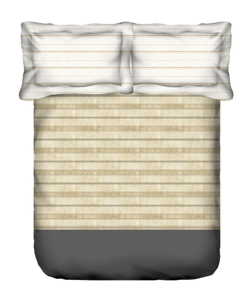 Aroma King Bedsheet Set,Vanilla Honey|180 TC Cotton|2 Pillow Covers