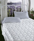 Aroma King Bedsheet Set, Lily Petal|180 TC Cotton|2 Pillow Covers