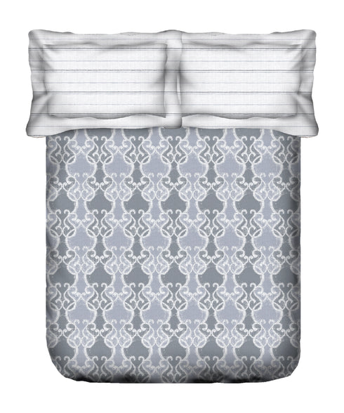 Aroma King Bedsheet Set, Lily Blush|180 TC Cotton|2 Pillow Covers