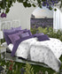 Aroma King Bedsheet Set, Lavender Heather|180 TC Cotton|2 Pillow Covers