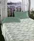 Aroma King Bedsheet Set, Green Apple Whirl|180 TC Cotton|2 Pillow Covers