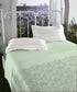 Aroma King Bedsheet Set, Green Apple Tickle|180 TC Cotton|2 Pillow Covers