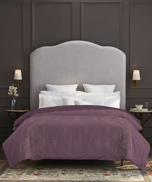 Nectarsoft Elite Double AC Comforter, Rose Dust| 400 TC Cotton Shell 150 GSM Polyester Filling