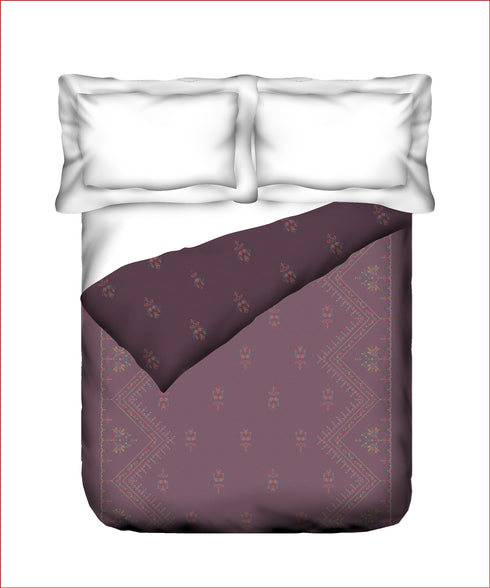 Nectarsoft Elite Double AC Comforter, Rose Dust| 400 TC Cotton Shell 150 GSM Polyester Filling