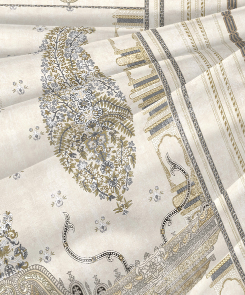 Nectarsoft Elite Double AC Comforter, Whispering Vines| 400 TC Cotton Shell 150 GSM Polyester Filling