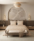 Home Essential Pastel Poetry Floral King Bedsheet, IRAJA BISCOFF|144TC Cotton| 2 Pillow Covers