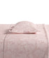 Home Essential Pastel Poetry Floral King Fitted Bedsheet,IRAJA BLUSH|144TC Cotton| 2 Pillow Covers