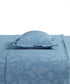 Home Essential Pastel Poetry Floral King Fitted Bedsheet, NITARA COPENHAGEN|144TC Cotton| 2 Pillow Covers