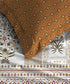 Gates Around The Globe King Bedsheet Set, Whitemyst| 180 TC Cotton| 2 Pillow Covers