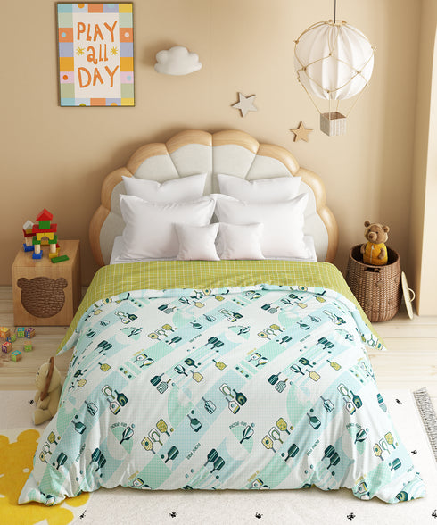 Juniors Double AC Comforter, Smash It| 144TC Cotton