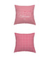 Juniors Double Bedsheet Set, Cue Coquette| 144TC Cotton|2 Pillow Covers & 2 Cushion Covers