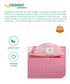 Juniors Double Bedsheet Set, Cue Coquette| 144TC Cotton|2 Pillow Covers & 2 Cushion Covers