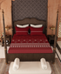 Road To Jaipur King Bedsheet Set, GULAB GHAR |210 TC Cotton |2 Pillow Covers