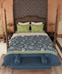 Road To Jaipur King Bedsheet Set, CHAAP RANG |210 TC Cotton |2 Pillow Covers