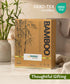 Cotton Bamboo Bath Towel, Charcoal| 450 GSM