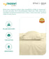 Style me Solid King Bedsheet, Duck Egg |180 TC Cotton|2 Pillow Covers|Solid