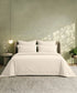 Style me Solid King Bedsheet, Cream |180 TC Cotton|2 Pillow Covers|Solid