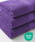 Urban Comfort Bath Towel, Purple| 450 GSM Cotton