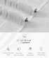 Luxe Home 1Pc Bath Towel, Silver| 600 GSM Cotton Bamboo
