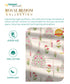 Home Essential Royal Bloom Queen Bedsheet Set, Gilded Dream Pink| 144TC Cotton| 2 Pillow Covers