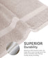 Luxehome Supima Cotton 2 Pc Hand Towel Set, Dark Sand| 600 GSM | 100% Supima Cotton
