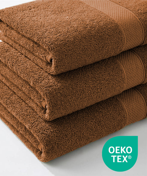 Urban Comfort Bath Towel, Coconut Shell| 450 GSM Cotton