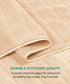 Quick Dry 2 Pc Hand Towel, Beige|400 GSM Cotton