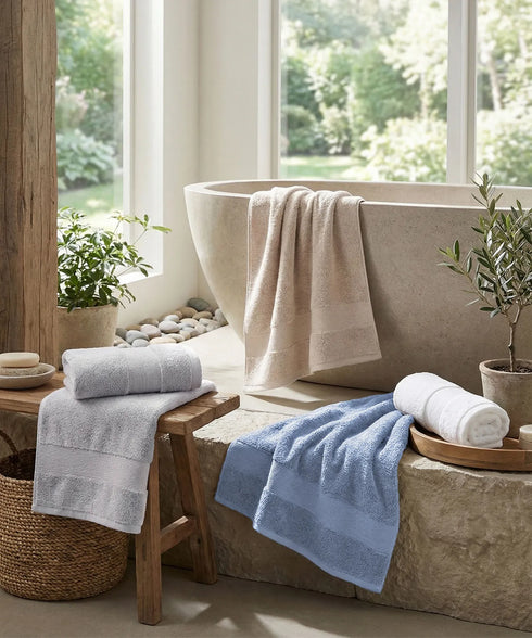 Luxehome Turkish Towel 1Pc Hand Towel, Dry Sand | 800 GSM Cotton