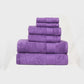 Soft Comfort 6Pc Towel Set, Plum|509 GSM Cotton|Air Rich Technology