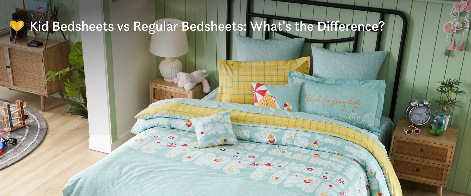 Kid Bedsheets vs Regular Bedsheets: What's the Difference?