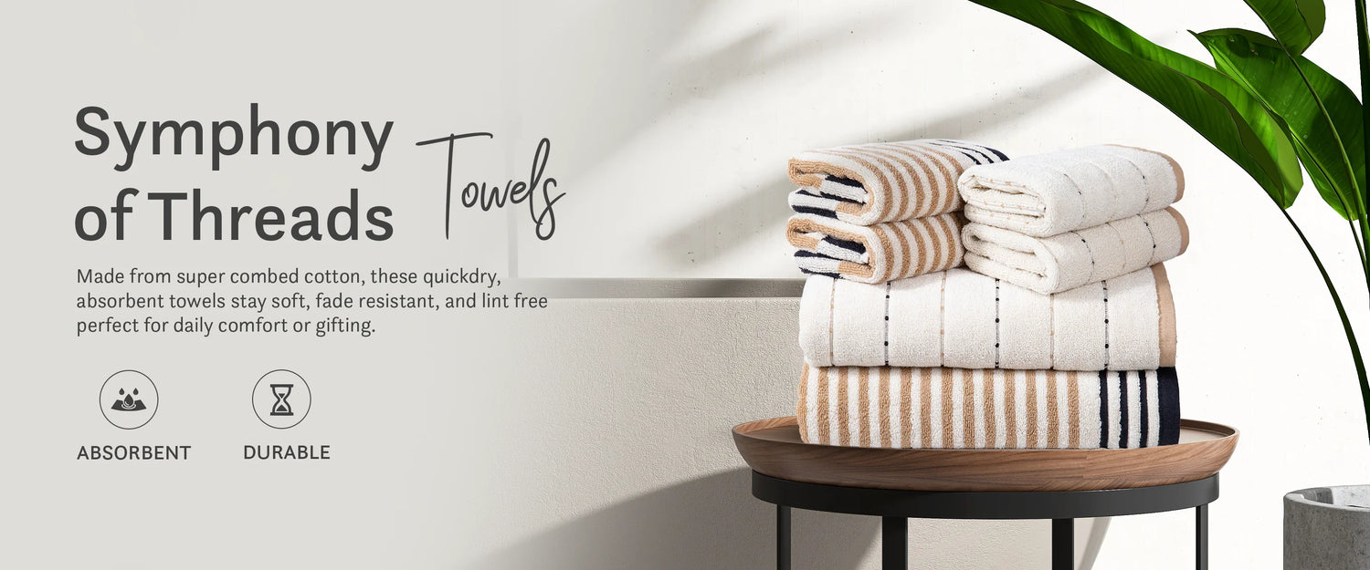 SYMPHONY OF THREADS TOWELS