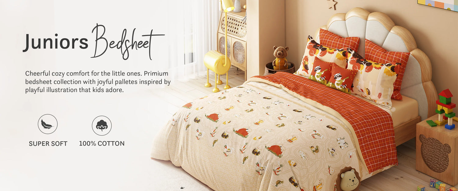 KIDS DOUBLE BEDSHEET