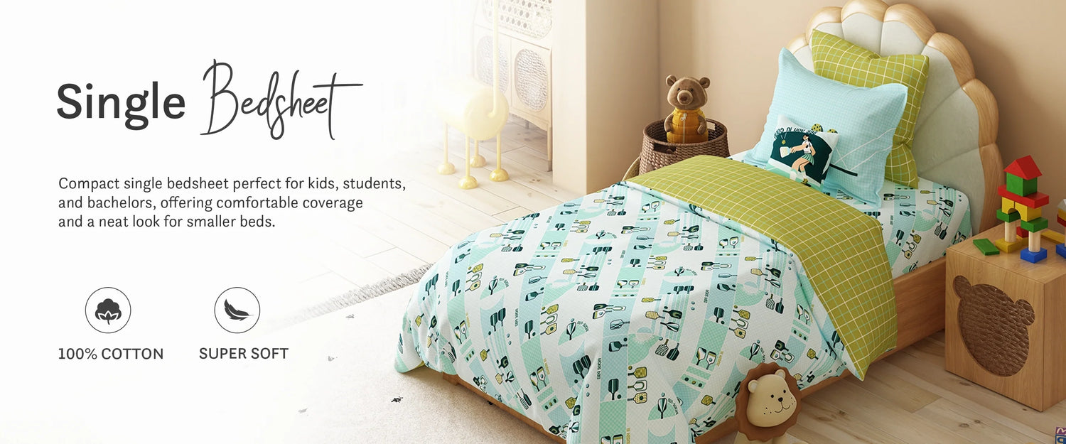 SINGLE BEDSHEETS