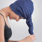 Urban Comfort Headwrap,100% Cotton, Light Weight, Durable Deep Cobalt