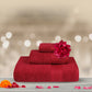 Soft Comfort, 3Pc Set,Air Rich Technology , 509 GSM,Crimson Red