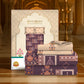 Home Essential Royal Bloom Queen Bedsheet Set, Mirabella Coral | 144TC Cotton| 2 Pillow Covers