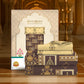 Home Essential Royal Bloom Queen Bedsheet Set, Mirabella Ochre | 144TC Cotton| 2 Pillow Covers