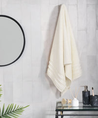 Luxury 1Pc Bath Towel, Linen | 625 GSM| Anti Microbial
